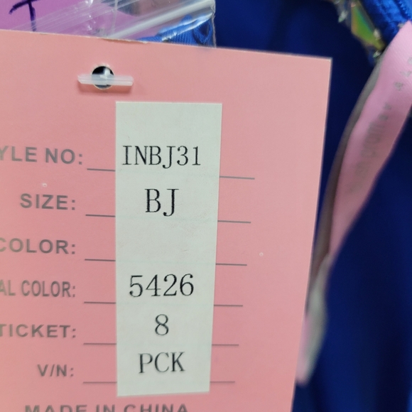 BLUSH PROM BLUE BALLGOWN DRESS - Picture 12 of 12